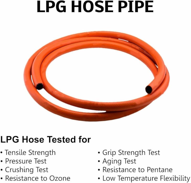 درافل أنبوب غاز البترول المسال دورافيل 8 مم مع مشابك - 4 أمتار - Image 2